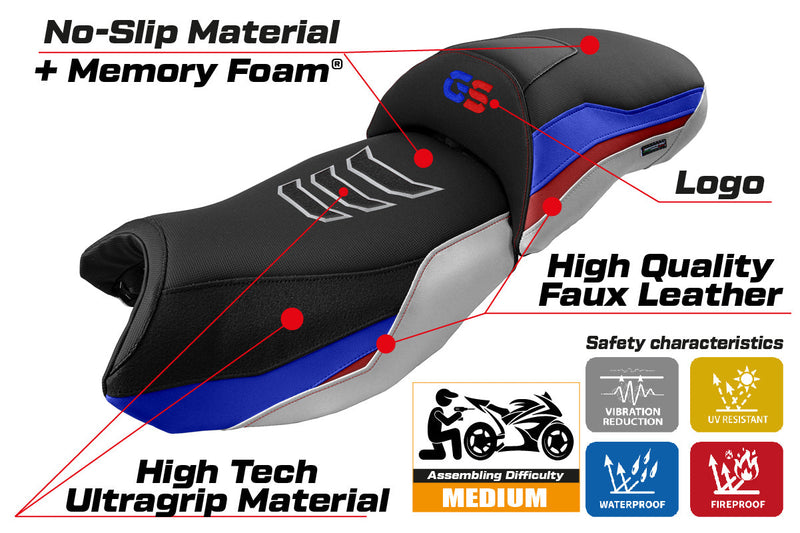 BMW R1250GS 2019-2023 Seat Cover Tappezzeria Italia Comfort in HP SE