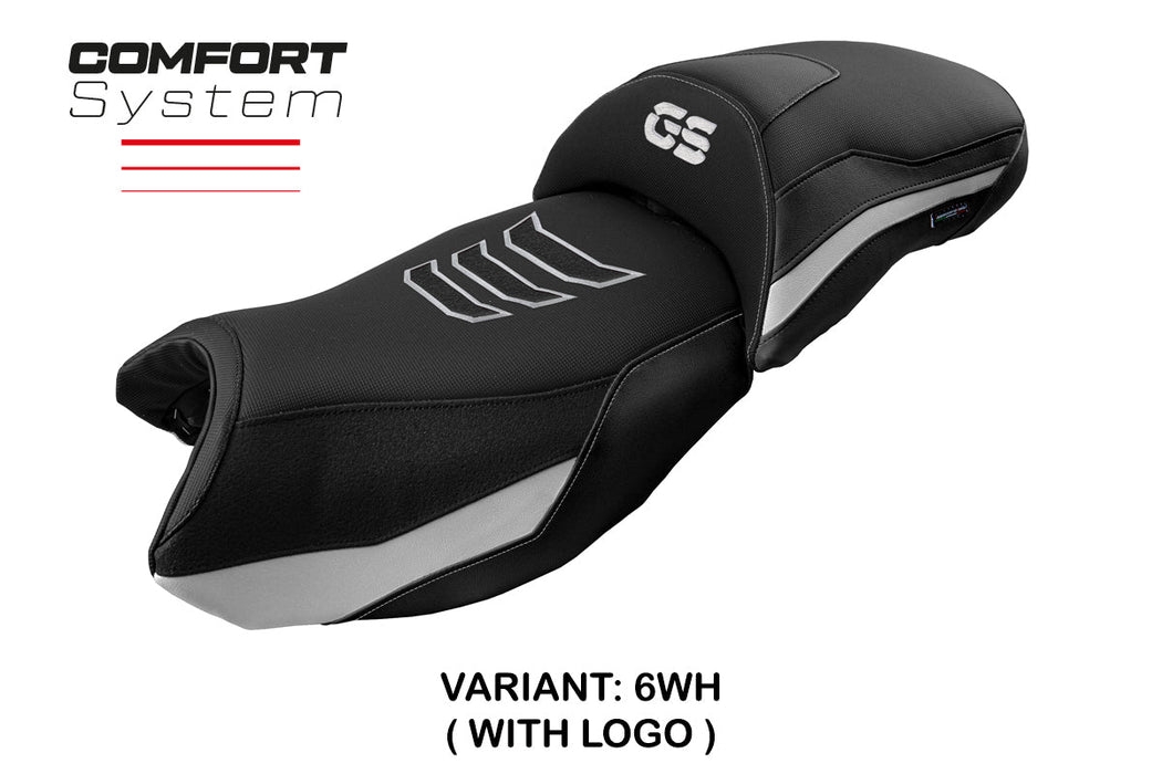 BMW R1250GS 2019-2023 Seat Cover Tappezzeria Italia Comfort in White SE