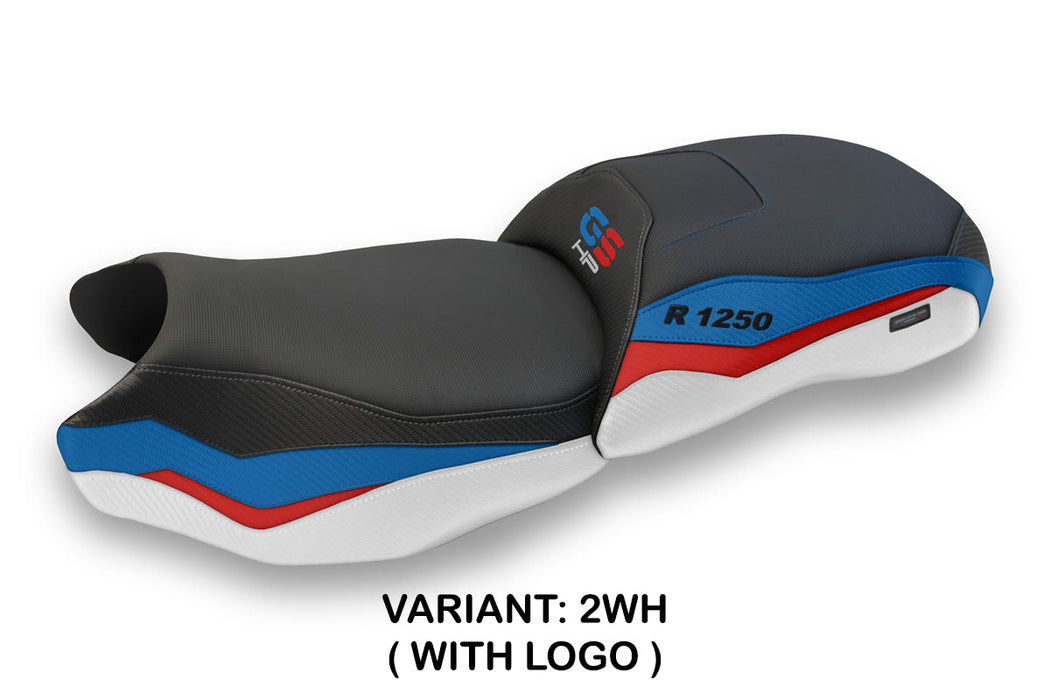 BMW R1250GS 2019-2023 Seat Cover Tappezzeria Italia in White HP