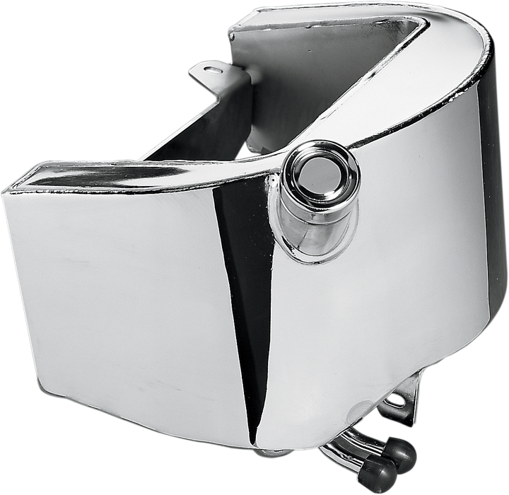 DRAG SPECIALTIES Side Fill Oil Tank - Chrome - 89'-99' Softail  74761A