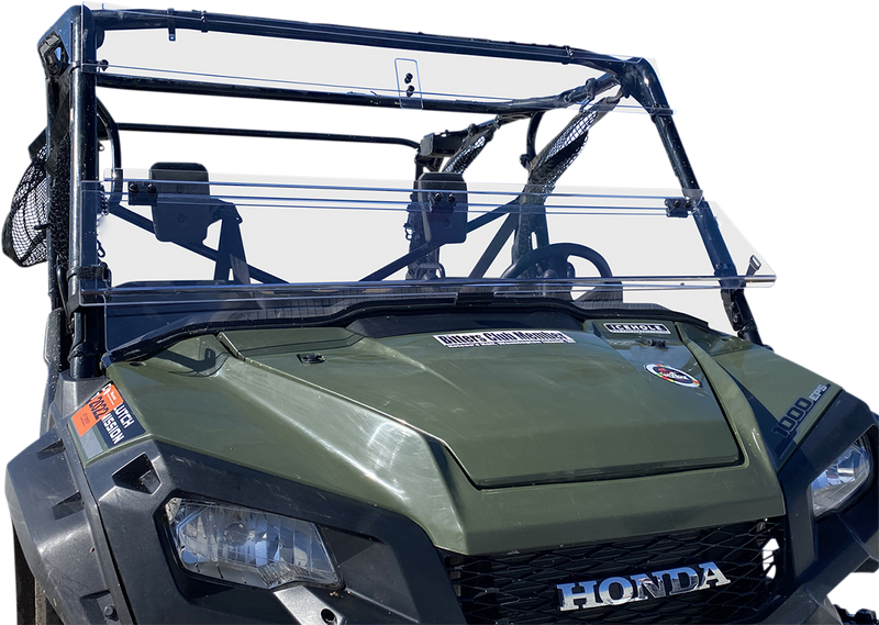 MOOSE UTILITY Full Folding Windshield - Deluxe - Pioneer V000258-12200M