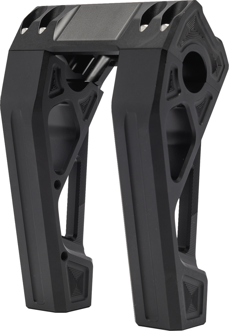 KODLIN MOTORCYCLE Risers - Fastback - 6" - Black K55123
