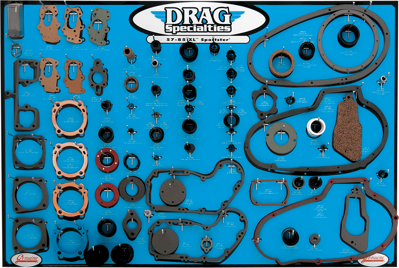 DRAG SPECIALTIES Gasket Display - XL 0934-0314