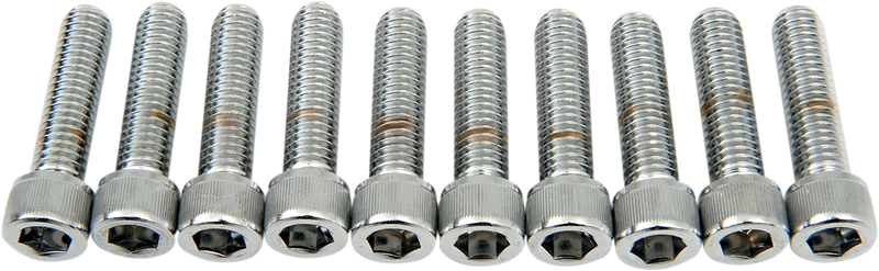 DRAG SPECIALTIES Bolts - Socket-Head - Knurled - 3/8-16 x 1-1/2" MPB240