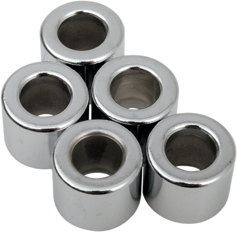 DRAG SPECIALTIES Spacer - Chrome - 5/16" x 5/8" x 1/2" MPB510