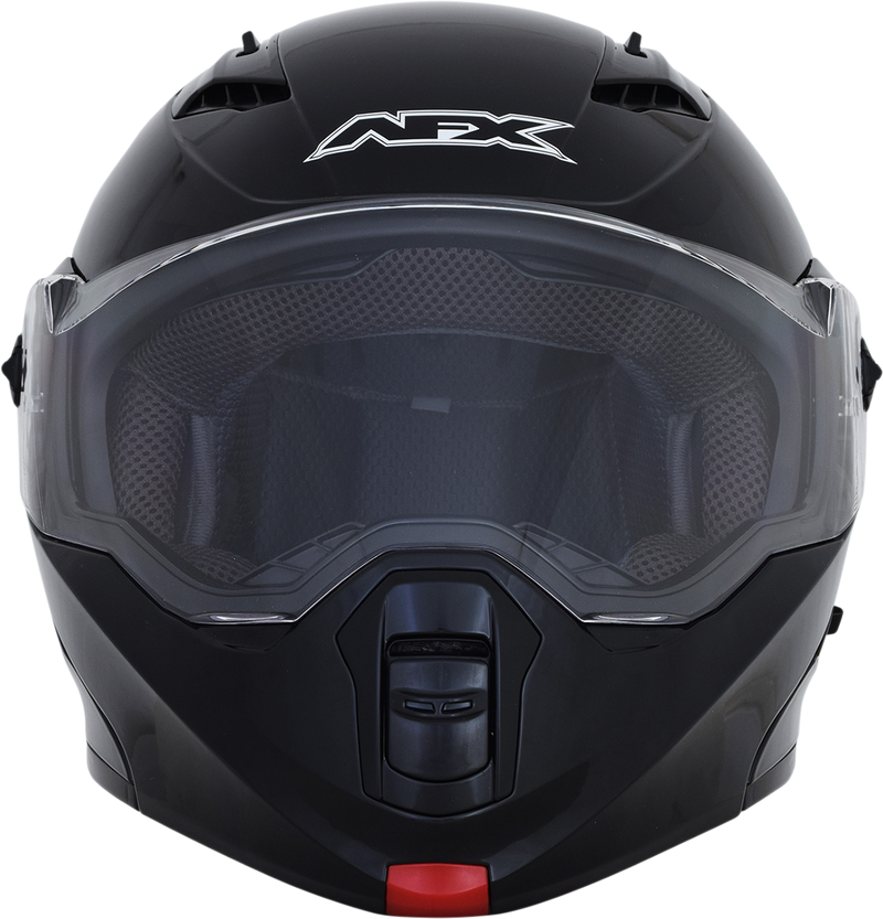 AFX FX-111 Motorcycle Helmet - Gloss Black - Medium 0100-1785