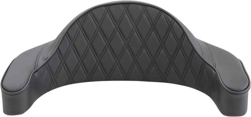 DRAG SPECIALTIES King-Pak Pad - Double Diamond - Black MEASURE 23 1/2" W X 9" H 0822-0435