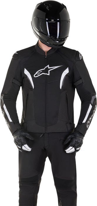 ALPINESTARS AST Air v2 Jacket - Black/White - Small 3306121-12-S
