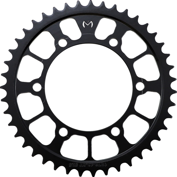 MOOSE RACING Steel Rear Sprocket - Yamaha - 43 Tooth 1210-1876-43-ST