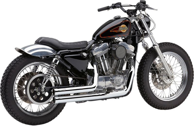 COBRA 909 Exhaust - Chrome - '86-'03 XL F/MID CONTROL MDLS ONLY 6701