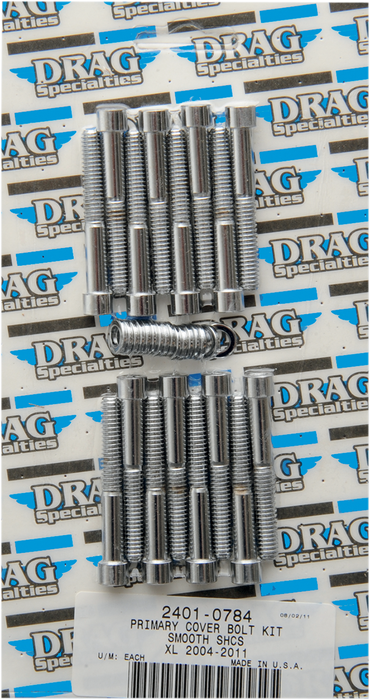 DRAG SPECIALTIES Smooth Primary Bolt Kit - XL MK685S
