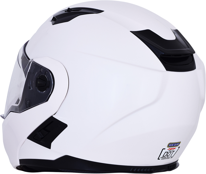 AFX FX-111 Motorcycle Helmet - Pearl White - Large 0100-1796