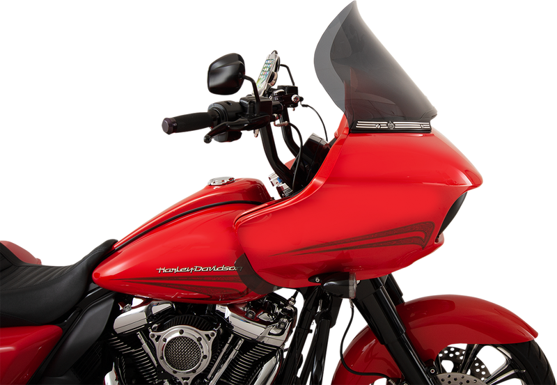 KLOCK WERKS Flare™ Windshield - 15" - Dark Smoke - FLTR KWW-01-0315