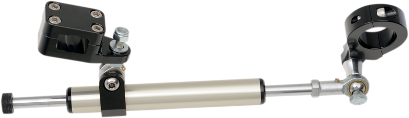 MOOSE RACING 7-Way Steering Stabilizer - Black BTS-S54-BK