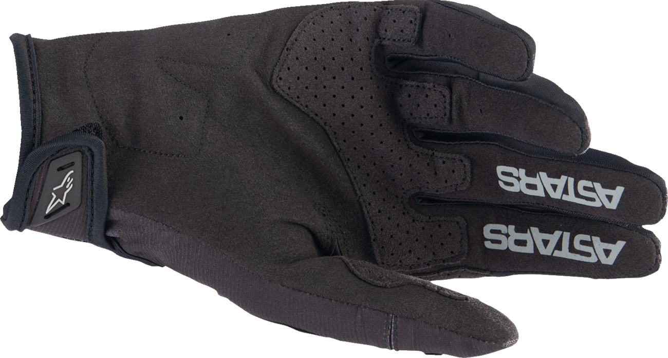 ALPINESTARS Techstar Gloves - Black/Brushed Silver - Medium 3561023-1419-M
