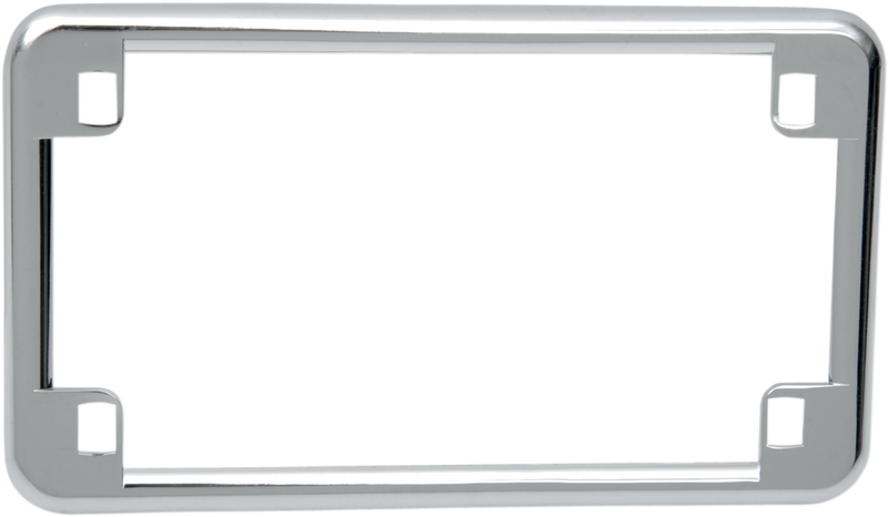 DRAG SPECIALTIES License Plate Frame - Chrome 74061