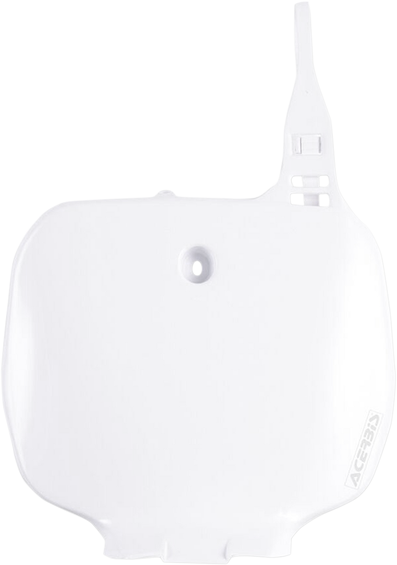 ACERBIS Front Number Plate - White 2042370002