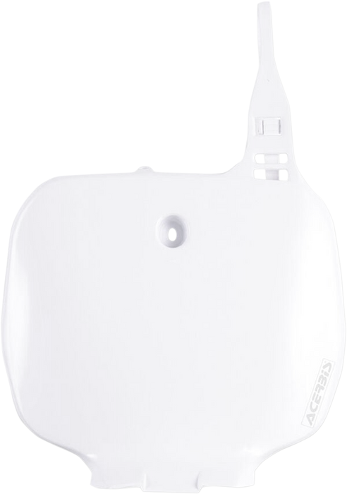 ACERBIS Front Number Plate - White 2042370002