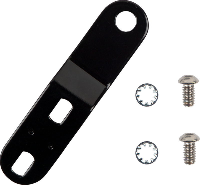 LE PERA Bare Bones Pillion Pad - Diamond - Black - FLDE/FLHC '18-'22 LYX-007PDM