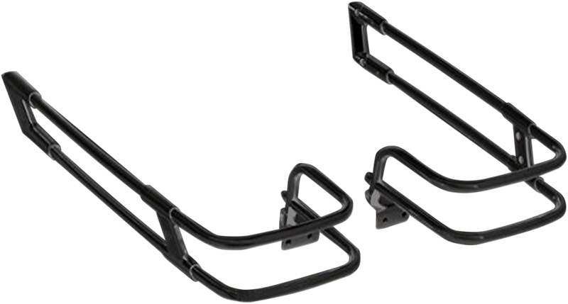 DRAG SPECIALTIES Saddlebag Guard Rails - Black - '14-'20 21037B