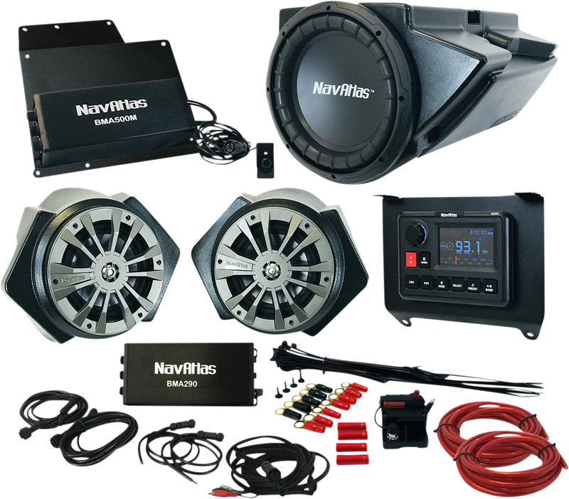 NAVATLAS Audio Kit - Zone 3 - Turbo RZR3ZONE3