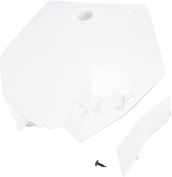 ACERBIS Front Number Plate - White 2253010002