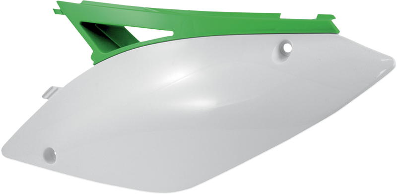 ACERBIS Side Panels - White/Green 2141731050