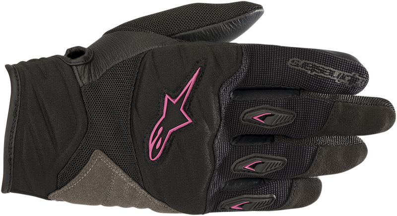 ALPINESTARS Women Stella Shore Gloves - Black/Fuchsia - XL 3516318-1039-XL
