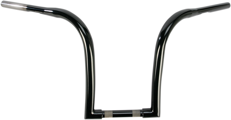 LA CHOPPERS Handlebar - Ape Hanger - 1-1/4" Diameter - 12" Rise - Black LA-7341-12B