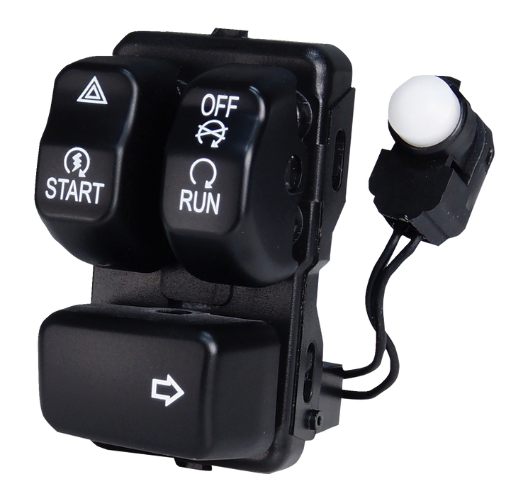 DRAG SPECIALTIES Control Module - Right - Black XL models is '14-'20  78590B