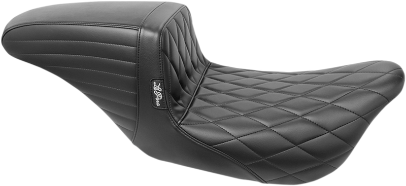 LE PERA Kickflip Seat - Diamond - Black - FL '08-'22 LK-597DM