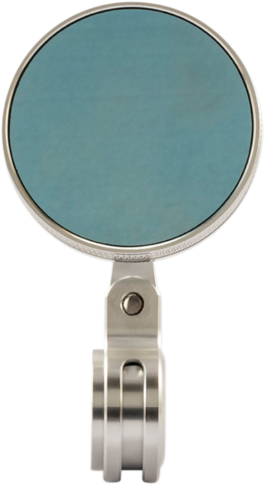 PUIG HI-TECH PARTS Mirror - Tracker - Rear View - Round - Silver 9506D