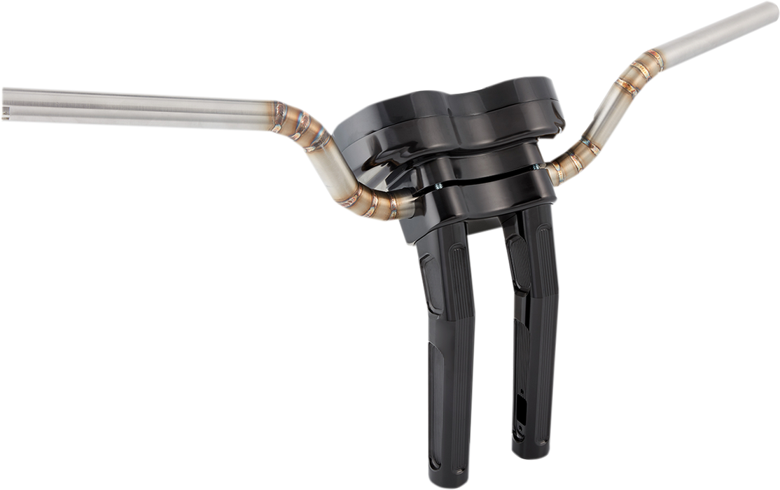 ARLEN NESS Risers - Method - Kickback - 10" - Black 520-032