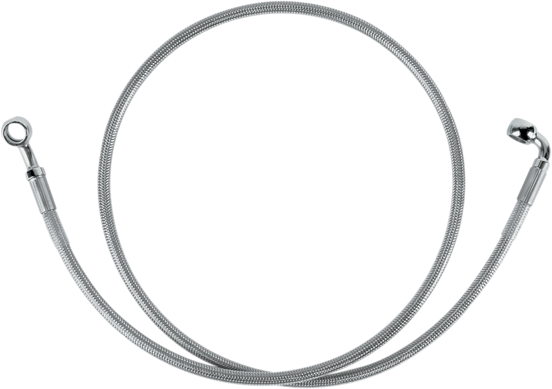 DRAG SPECIALTIES Brake Line - Front - Stainless Steel 640113