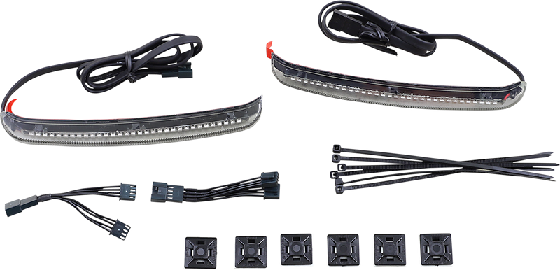 CIRO Bag Light Blades - Amber Turn Signals 40009