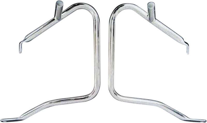 DRAG SPECIALTIES Saddlebag Guards - Chrome 21027