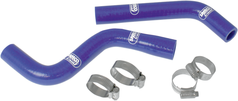 MOOSE RACING Race Fit Radiator Hose Kit - Blue - Yamaha MBU-YAM-42-BL