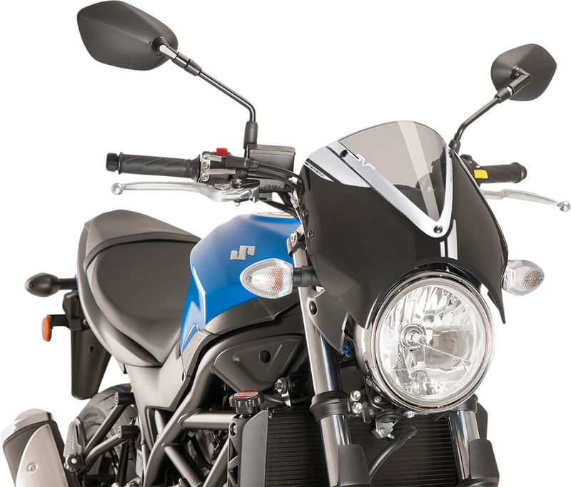 PUIG HI-TECH PARTS Retrovision Windscreen - Light Smoke 8926H