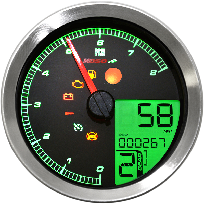 KOSO NORTH AMERICA TSCH MULTI METR HD-04 SIL BA051201
