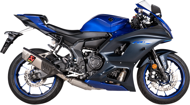 AKRAPOVIC Racing Line Exhaust System - Titanium YZF-R7 2022-2023 S-Y7R11-HAPT 1810-3052