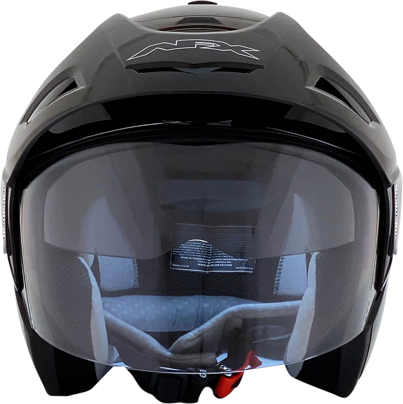 AFX FX-50 Motorcycle Helmet - Gloss Black - 2XL 0104-1368