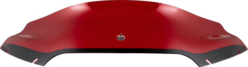KLOCK WERKS Kolor Flare™ Sport Windshield - 6" - Red - FLTR KWW-01-0663
