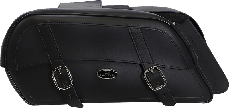 SADDLEMEN Drifter Slant Saddlebags - Extra Jumbo 3501-0321