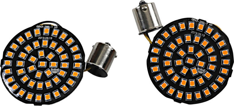DRAG SPECIALTIES Bullet-Style Turn Signal Insert - Amber DS-300-A-1156