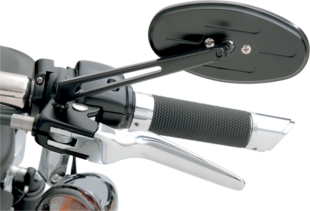 DRAG SPECIALTIES Stealth 2 Mirror - Black 06400286SC-3N