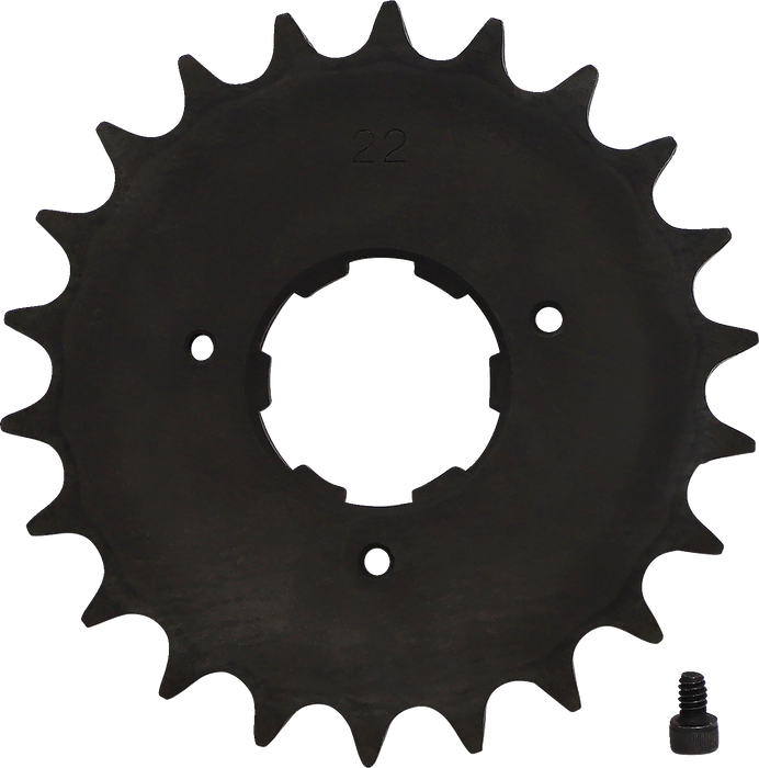 DRAG SPECIALTIES Transmission Mainshaft Sprocket - 22 Tooth 70165