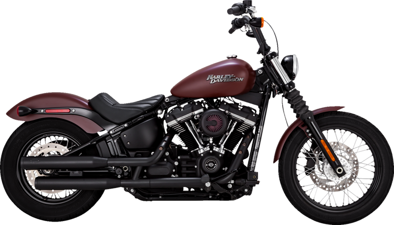 VANCE & HINES Eliminator 300 Slip-On Mufflers - Black 46312