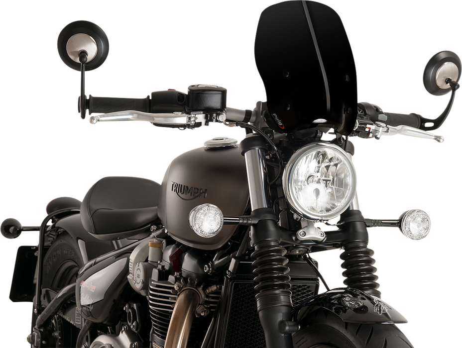 PUIG HI-TECH PARTS Touring Naked New Generation - Black 9437N