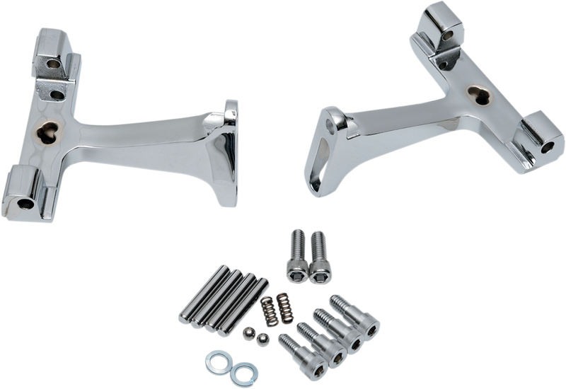 DRAG SPECIALTIES Passenger Footboard Mount - Chrome P17-0406C