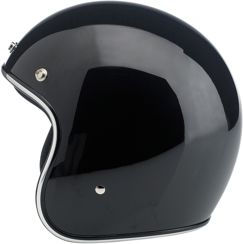 BILTWELL Bonanza Helmet - Gloss Black - Medium 1001-101-203